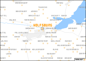 map Wolfsburg